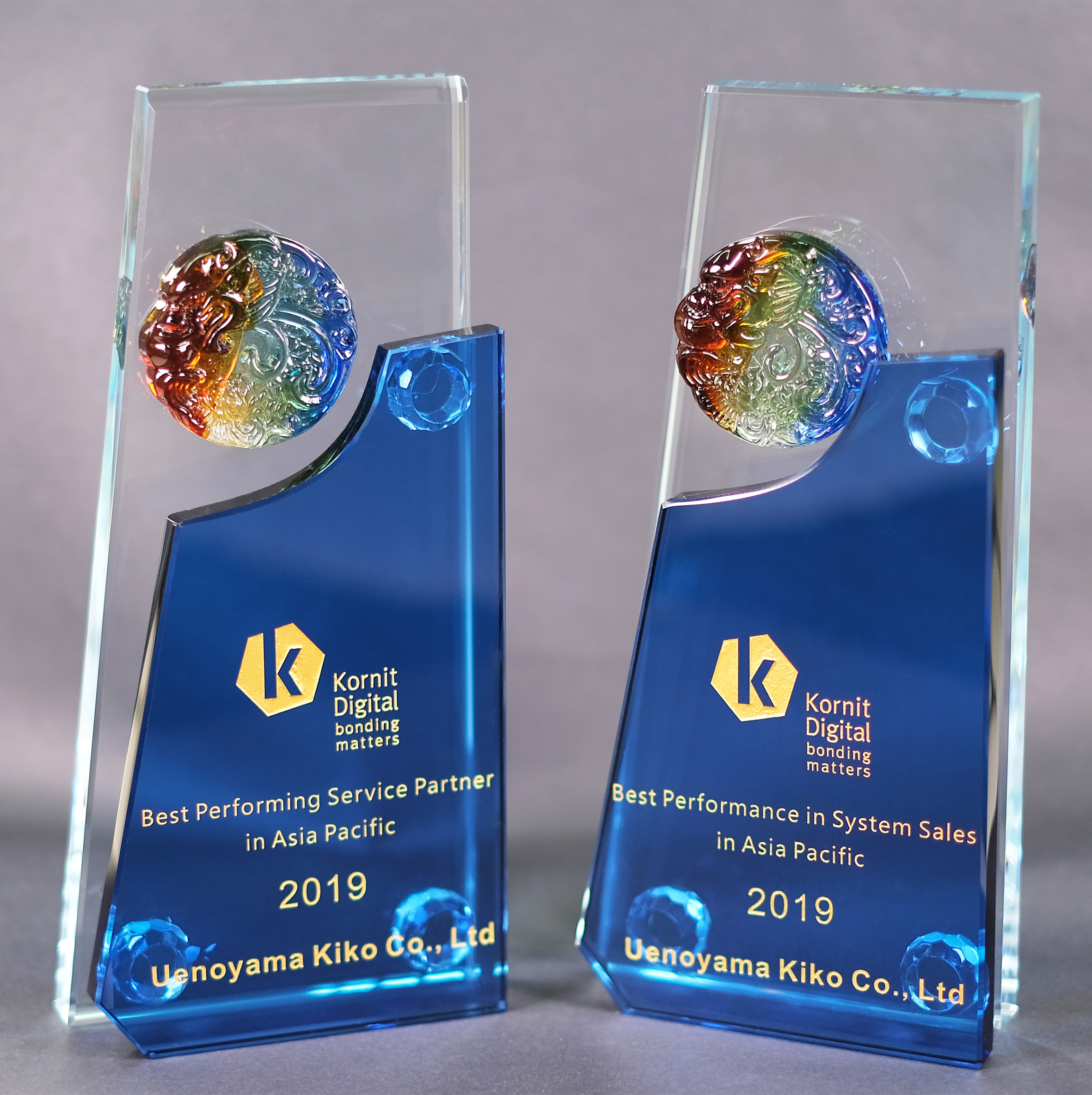 KornitDigital社よりベストパフォーミング賞をダブル受賞しました