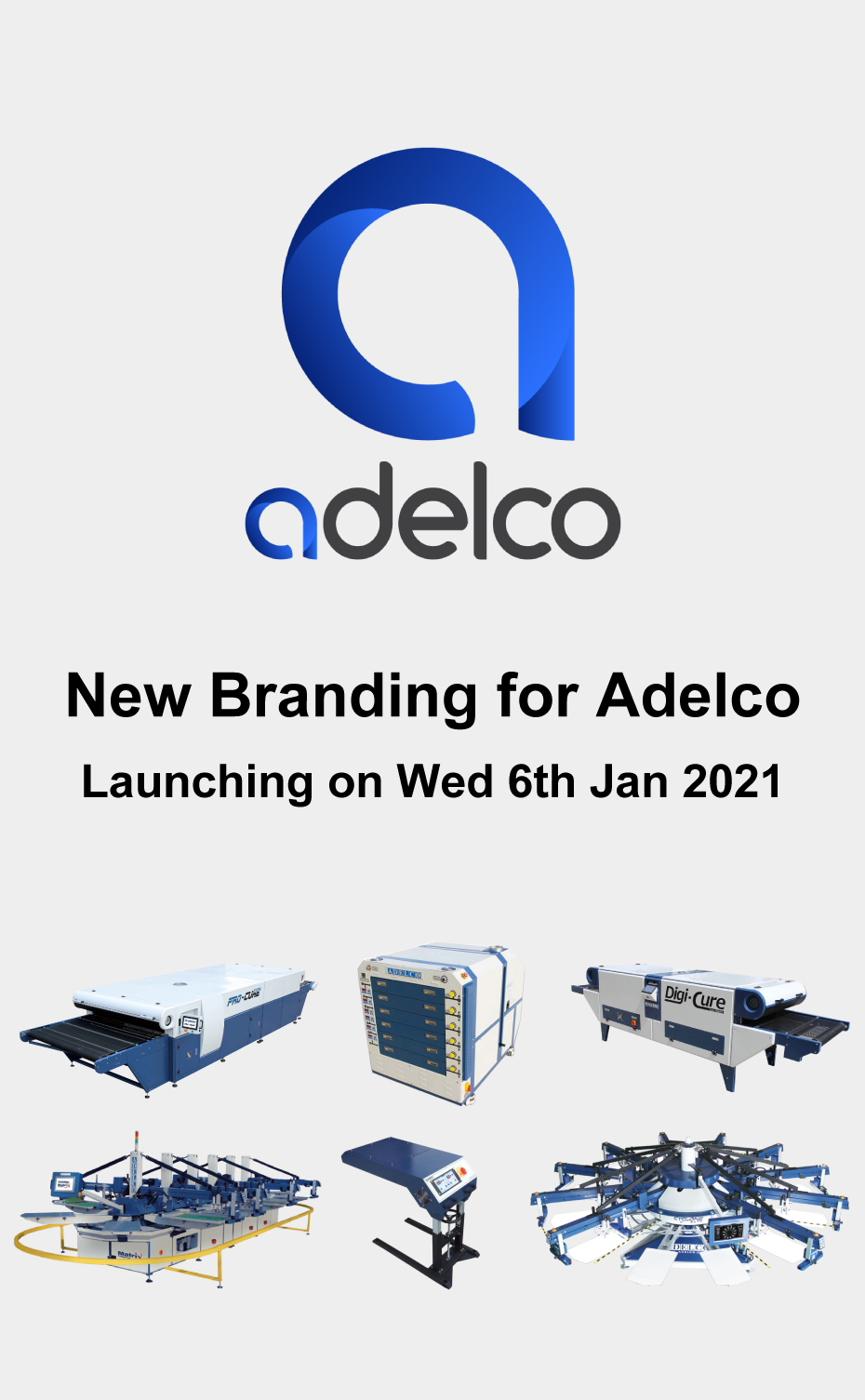 ADELCO社のロゴが新しくなりました