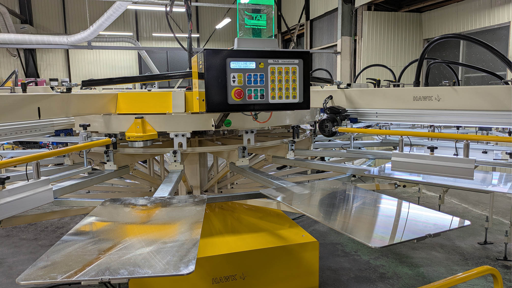 東京のプリント工場さんに導入しました